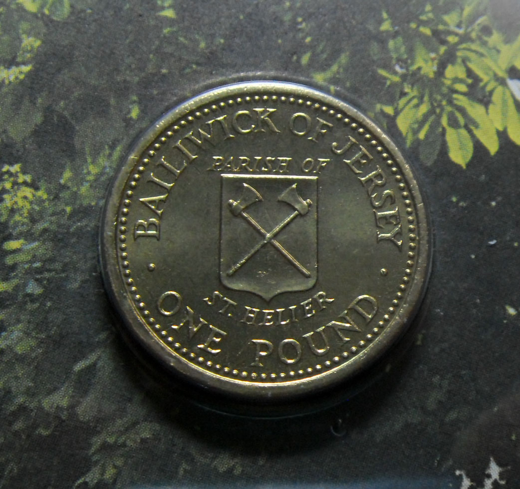 泽西岛 1983年1镑铜币